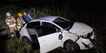 Ruta 65: una conductora de Centeno herida tras volcar en San Genaro