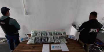 Allanamientos en Timbúes y la región: secuestro de 6.034 dosis de cocaína y 5 detenidos