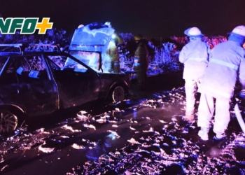 Un auto se incendió en zona rural de Gaboto: sus ocupantes no sufrieron heridas