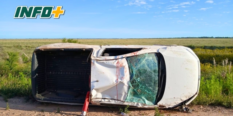 Una mujer herida al volcar con su vehículo en zona rural de Bernardo de Irigoyen