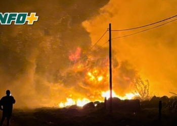Bomberos trabajaron durante 6 horas para sofocar el incendio en el basural de Centeno