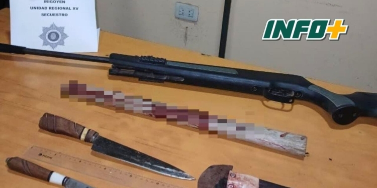 Gresca en irigoyen dejó un herido de gravedad: tres detenidos y un menor demorado