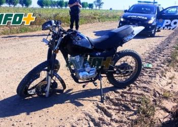 Un choque en un camino rural dejó a dos jóvenes de Maciel heridos