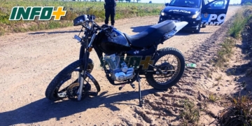 Un choque en un camino rural dejó a dos jóvenes de Maciel heridos