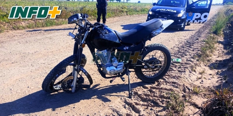 Un choque en un camino rural dejó a dos jóvenes de Maciel heridos