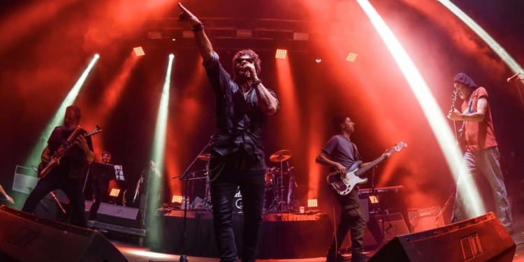 Los Caballeros de la Quema trajeron su «Fiesta de Zombies» a Rosario