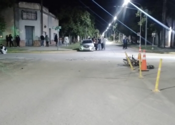 Grave accidente en Maciel: un adolescente de 15 años sufrió una grave herida en una pierna