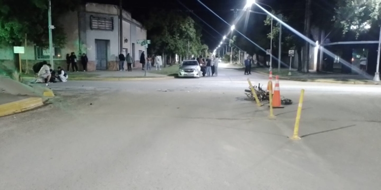 Grave accidente en Maciel: un adolescente de 15 años sufrió una grave herida en una pierna