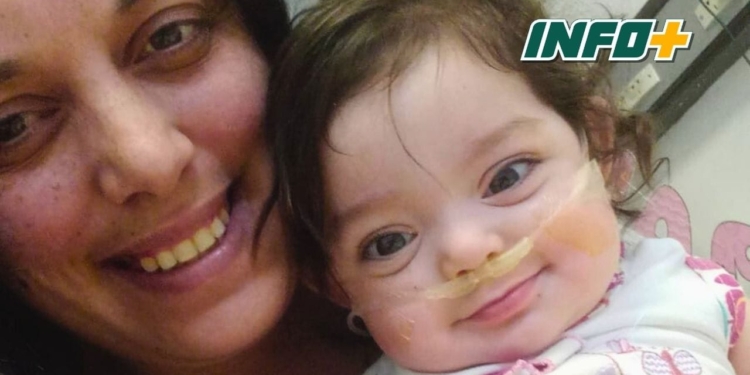 Lía, la pequeña de Maciel que necesita ayuda para continuar con su tratamiento
