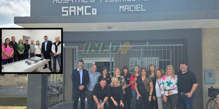 El SAMCo Maciel inauguró su sala de Rayos X y ya está operativa