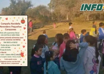 Gaboto y Maciel se unen por una Navidad solidaria junto al Merendero Pequeños Corazones