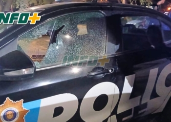 Suspendieron la final de Futsal: piedrazos, daños en vehículos y una policía herida en San Genaro