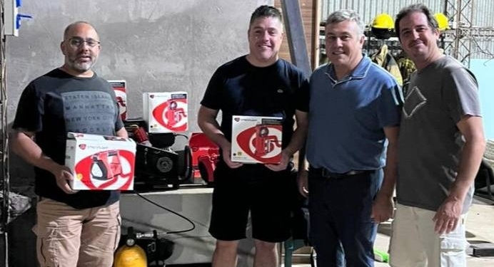 Bomberos Voluntarios de Timbúes sumaron equipamiento gracias a aportes comunales