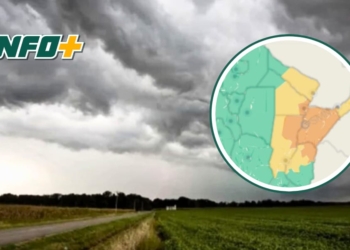 La región está bajo alerta amarilla por probabilidad de tormentas