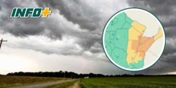 La región está bajo alerta amarilla por probabilidad de tormentas