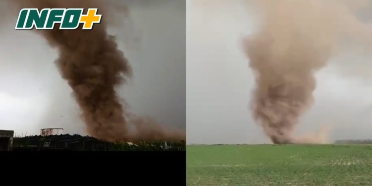 El SMN aclaró que el fenómeno ocurrido en Carcarañá no fue un tornado: se denomina «gustnado»