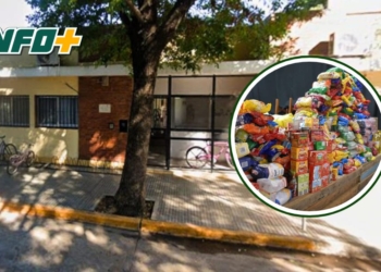 Colecta solidaria de alimentos no perecederos en Totoras para familias y el Hogar Doña Pepa