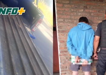 Delincuentes robaron chapas de una empresa en Puerto San Martin: un detenido