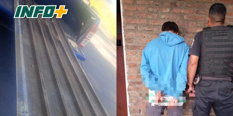 Delincuentes robaron chapas de una empresa en Puerto San Martin: un detenido