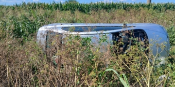 Una familia volcó en la región: viajaban para pasar navidad en Santiago del Estero