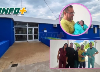 El mejor regalo de Navidad: Emma nació en el Samco de Totoras en la previa de Nochebuena