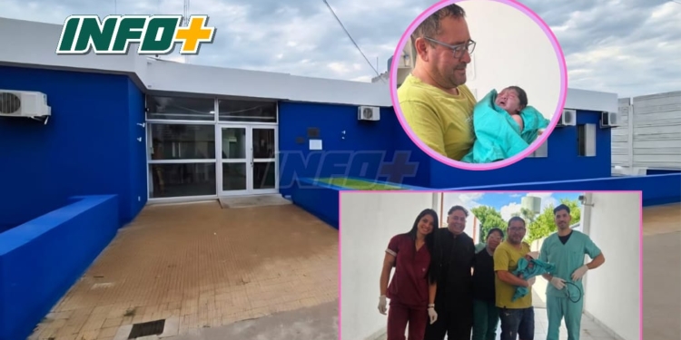 El mejor regalo de Navidad: Emma nació en el Samco de Totoras en la previa de Nochebuena