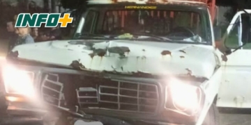 Una camioneta y una moto colisionaron en Barrancas y un hombre resultó herido