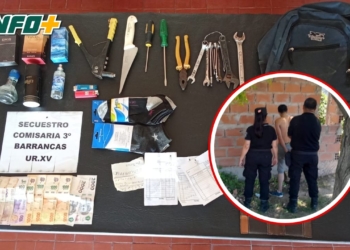 Un delincuente detenido tras el robo en una vivienda de Barrancas