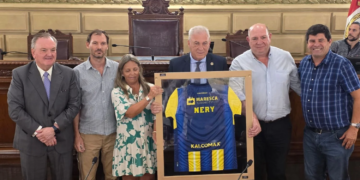 Orgullo de Monje: el Senado homenajeó a Nery Pumpido