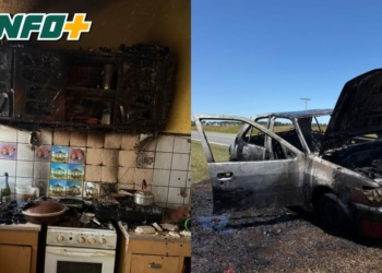 Bomberos de Totoras trabajaron en tres incendios: pastizales, una vivienda y un vehículo