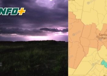 Toda la provincia de Santa Fe bajo alerta por tormentas para este jueves