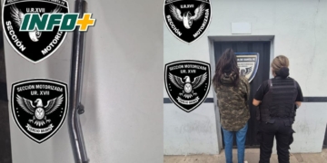 Una mujer le pegó a otra con un caño y le robó el celular: fue detenida