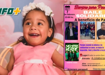 Campaña solidaria: organizan un baile a beneficio de Pauli en San Genaro
