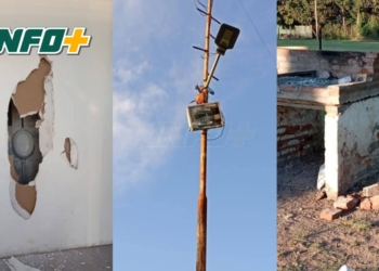 Indignación por un hecho de vandalismo en el Natatorio del CARJU de Barrancas