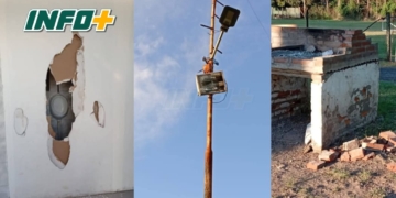 Indignación por un hecho de vandalismo en el Natatorio del CARJU de Barrancas