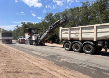 Timbúes: avanzan las obras en Ruta 11 con tránsito alternado y desvíos para camiones