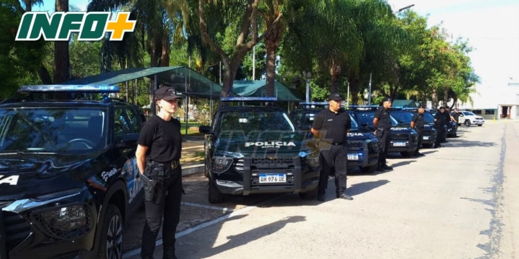 Localidades del departamento San Jerónimo recibieron nuevos móviles policiales