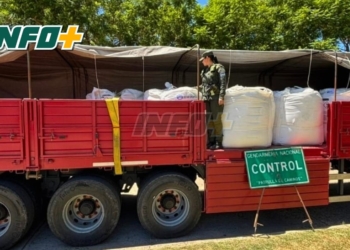 Totoras: secuestraron más de 20 toneladas de soda cáustica sin documentación