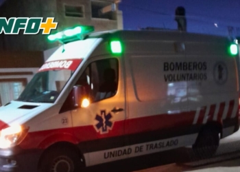 Un auto y una moto chocaron en Totoras y cuatro personas sufrieron lesiones