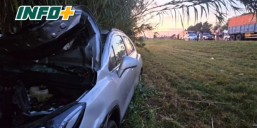 Choque fatal en Ruta 34: una persona falleció al impactar una moto contra un auto 