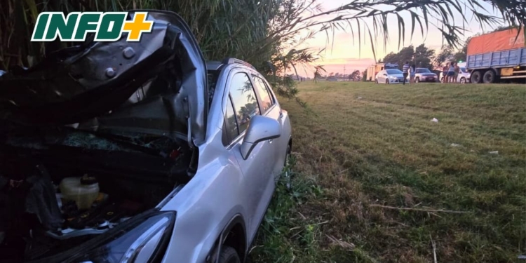 Choque fatal en Ruta 34: una persona falleció al impactar una moto contra un auto 