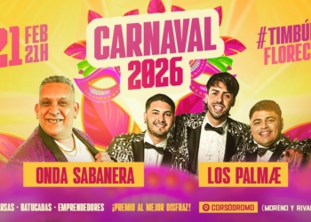 Timbúes invita a su noche de carnaval con comparsas, carrozas, cabezudos y bandas