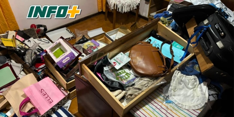 Robo y destrozos en dos viviendas vecinas en San Genaro