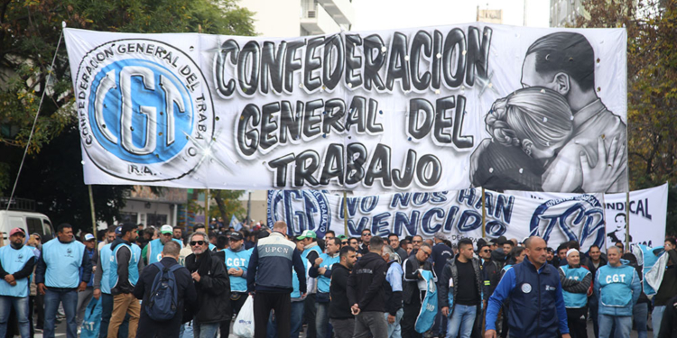 La CGT confirmó un paro total en rechazo a la reforma laboral del Gobierno
