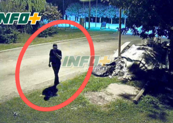 Monje: un hombre se despertó y descubrió a un delincuente dentro de su casa