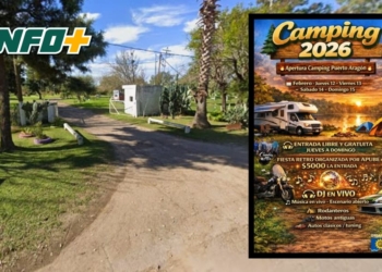 Barrancas inaugura el Camping de Puerto Aragón con un fin de semana a puro encuentro y recreación