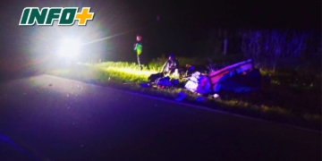 Un hombre que caminaba con un carro fue embestido por un auto entre Maciel y Monje