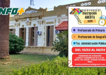 El ISET Nº 59 de Maciel abrió las inscripciones para tres carreras