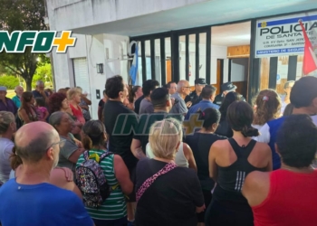 Vecinos de Barrancas reclamaron seguridad en las puertas de la Comisaría local