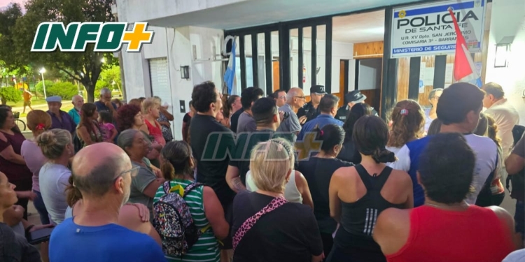 Vecinos de Barrancas reclamaron seguridad en las puertas de la Comisaría local